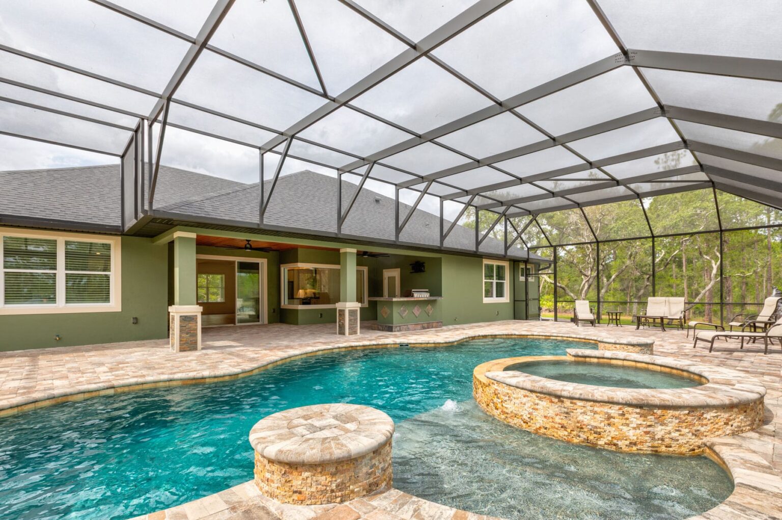 Aquascapes Pools & Spas pool project